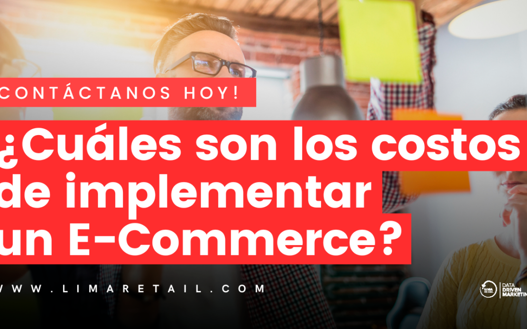 ¿Cuánto cuesta implementar una tienda E-Commerce?